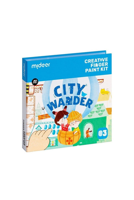Finger Painting Kit - City Wander - Marah Kids