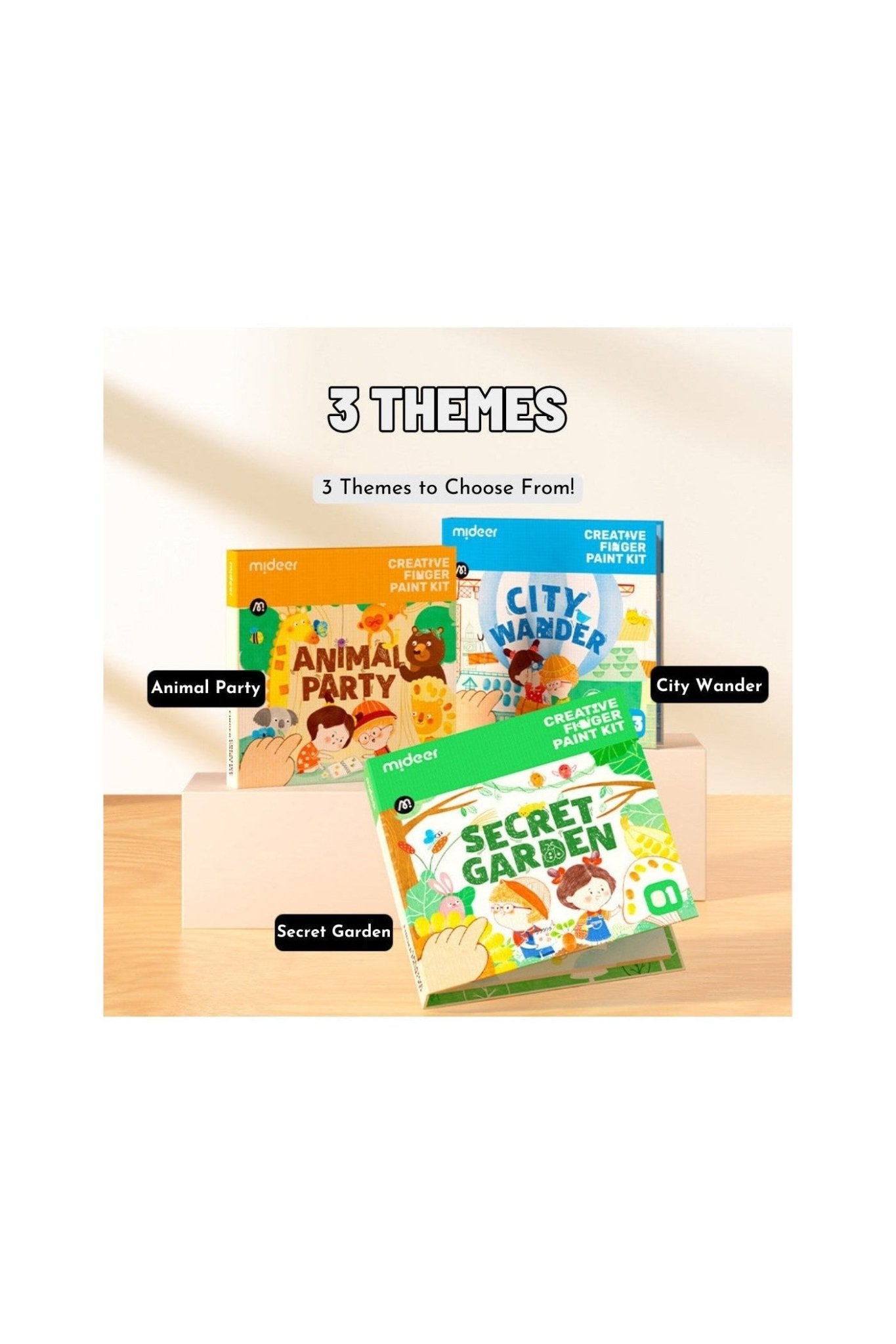 Finger Painting Kit - City Wander - Marah Kids