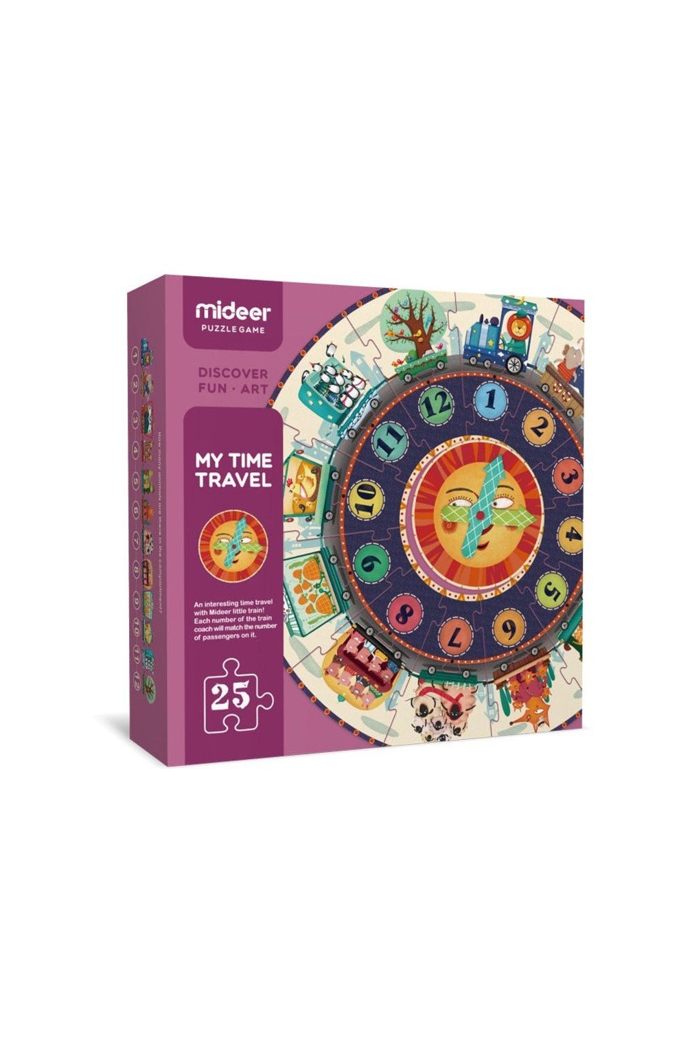 My Time Travel Puzzle - 25 Pcs - Marah Kids
