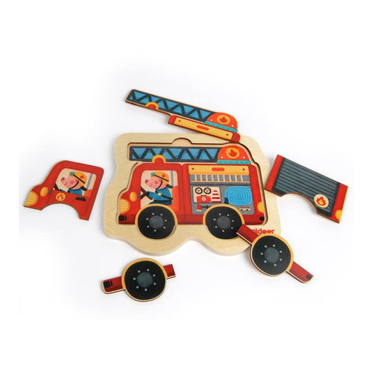 Mini Discovery Puzzle - Fire Truck - Marah Kids