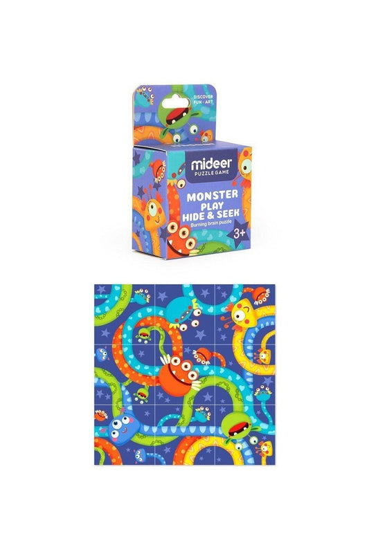 Burning Brain Puzzle Monster Hide & Seek - Marah Kids