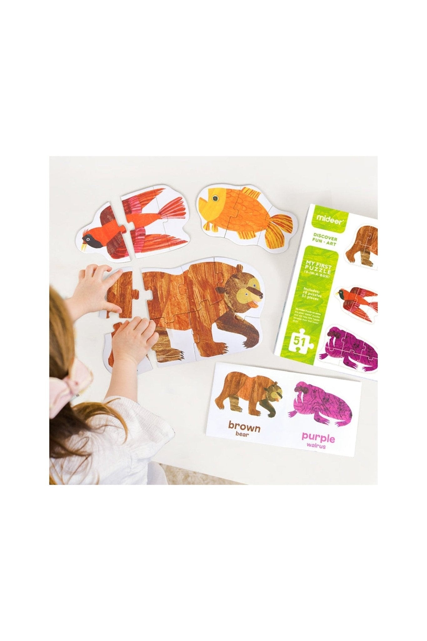 My First Puzzles - 10 In 1 - Marah Kids