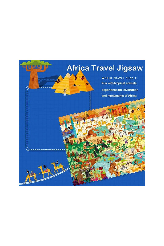 Travel Around The World Puzzle - Africa - Marah Kids