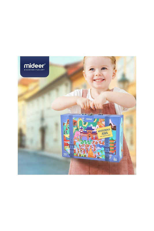 Travel Around The World Puzzle - Asia - Marah Kids