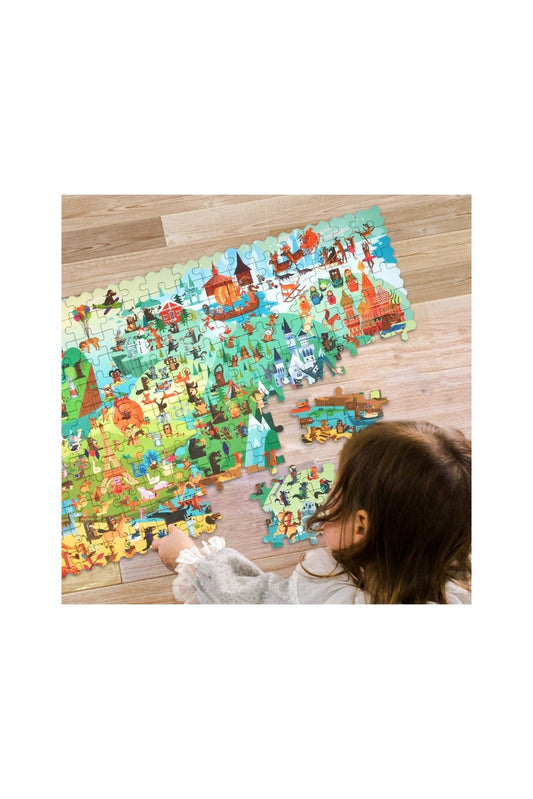 Travel Around The World Puzzle - Europe - Marah Kids