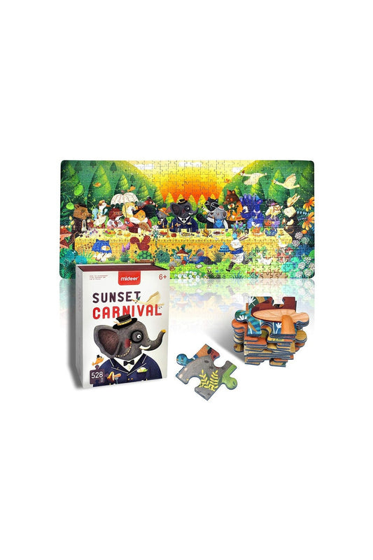 Sunset Carnival Puzzle 528 Pcs - Marah Kids