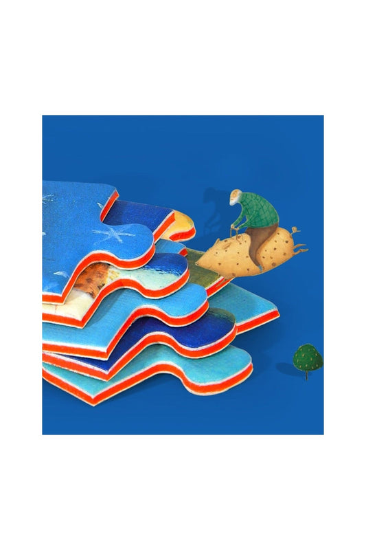 Whale In The Sky Puzzle - 530 Pcs - Marah Kids