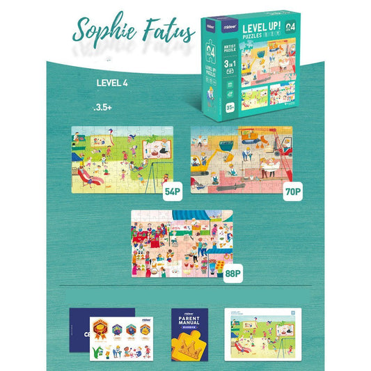 Level Up Puzzles - Artist Series Level 4 - Marah Kids