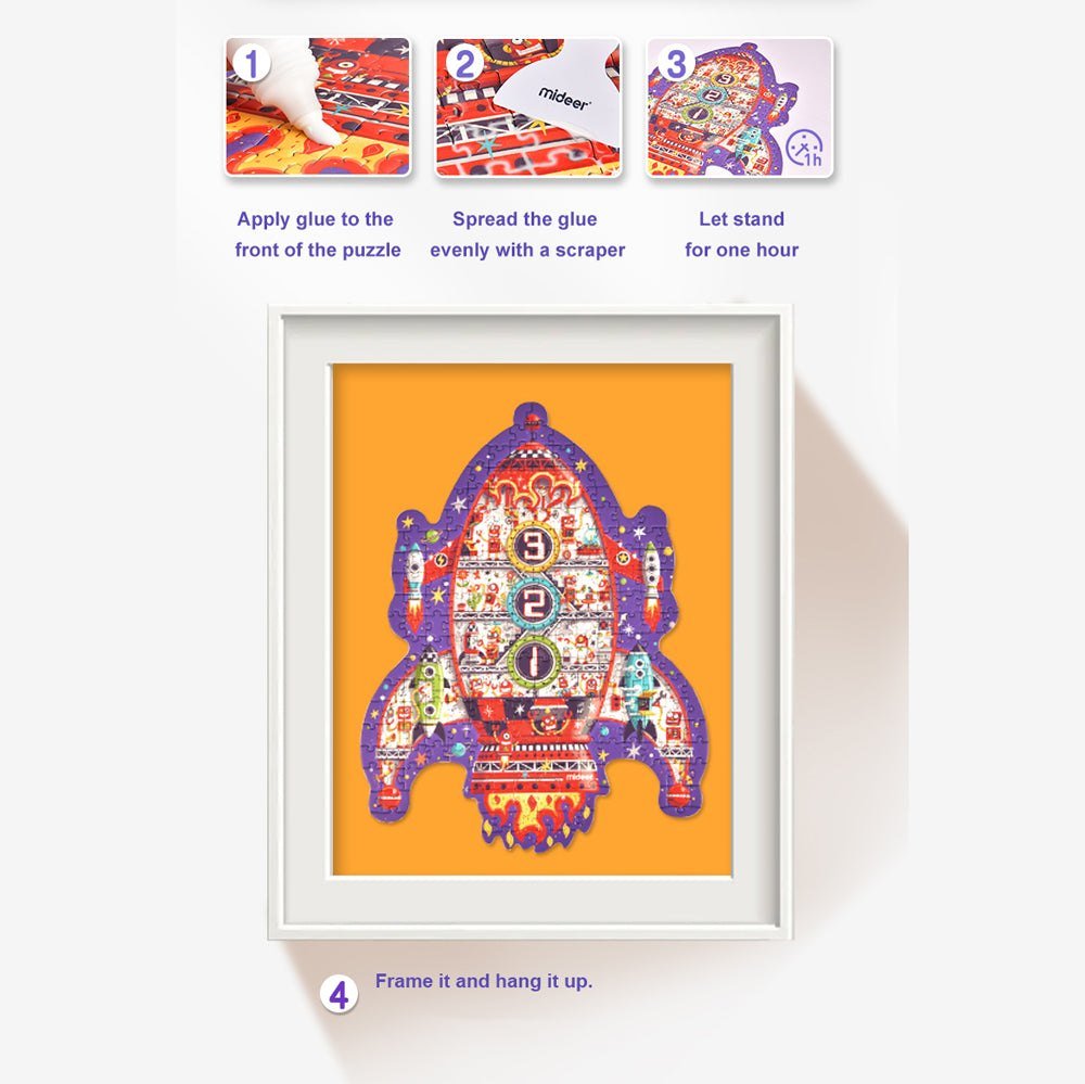 Irregular Puzzle - Pirates At Sea - Marah Kids