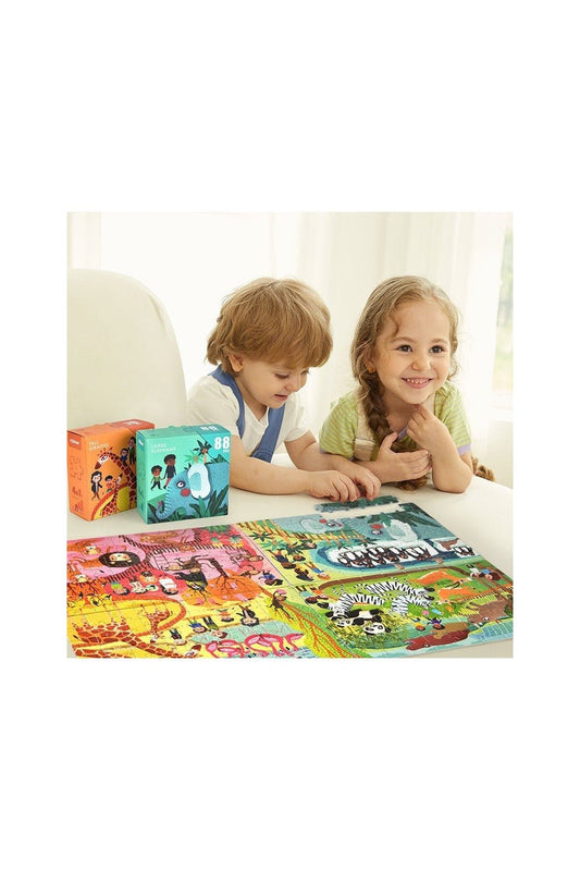 4 In 1 Puzzle - Museum - Marah Kids