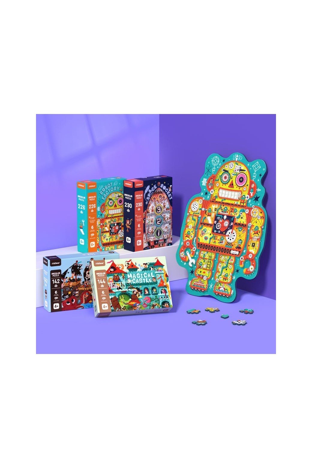 Puzzle - Robot Factory (226 Pcs) - Marah Kids