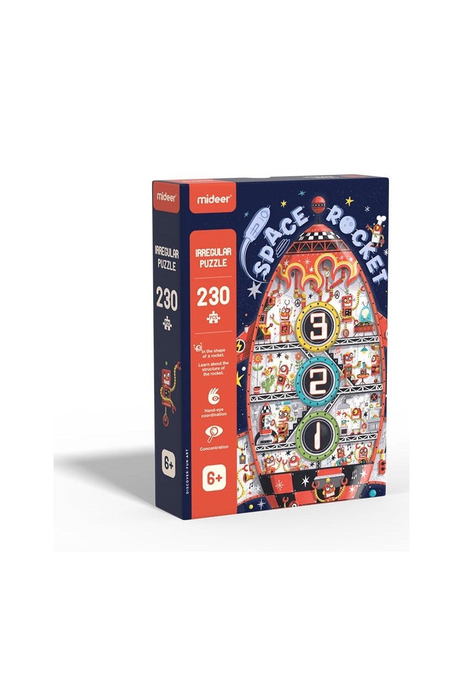 Puzzle - Space Rocket (230 Pcs) - Marah Kids