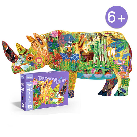 Dreamy Rhino Puzzle - 280 Pcs - Marah Kids