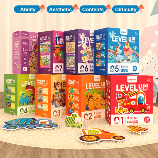 Level Up Puzzles - Resue Team (3 In 1) Level 3 - Marah Kids