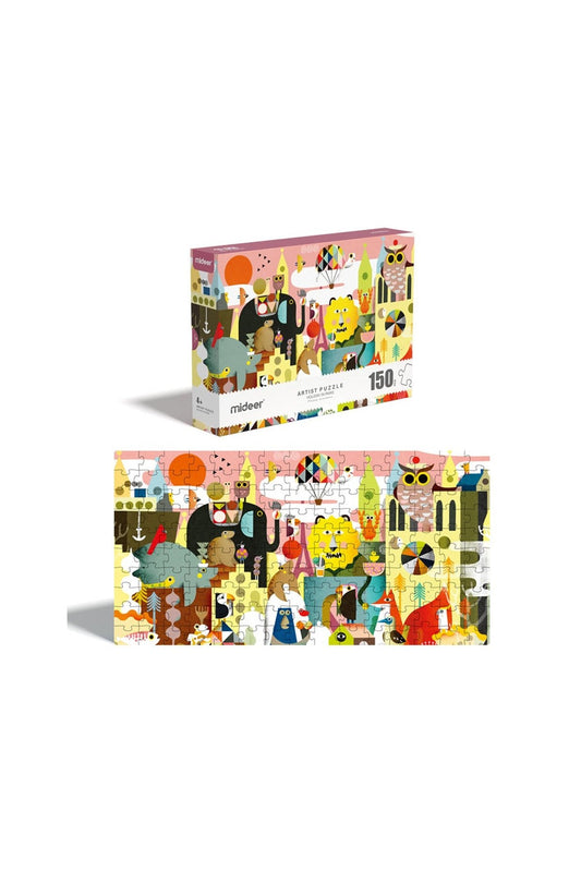 Holiday In Paris Puzzle - 150 Pcs - Marah Kids