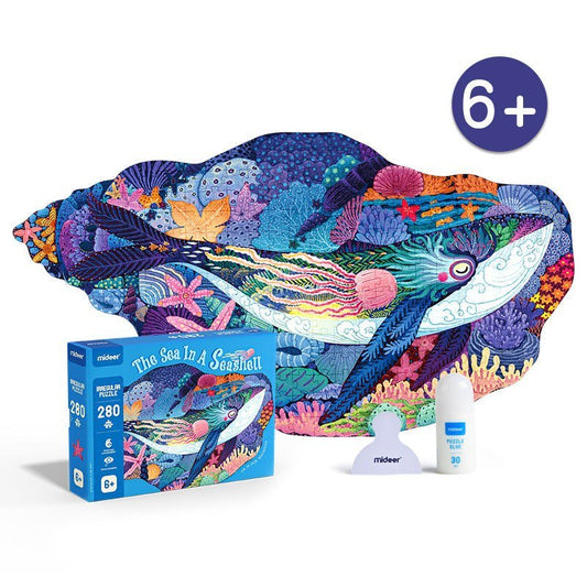 The Sea In A Seashell Puzzle - 280 Pcs - Marah Kids