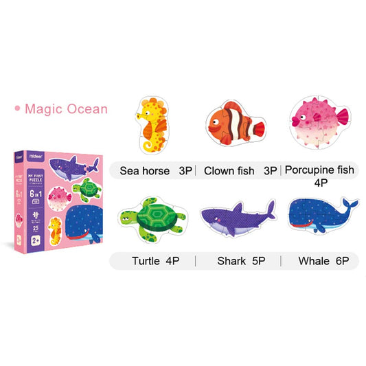 My First Puzzle - Magical Ocean - Marah Kids