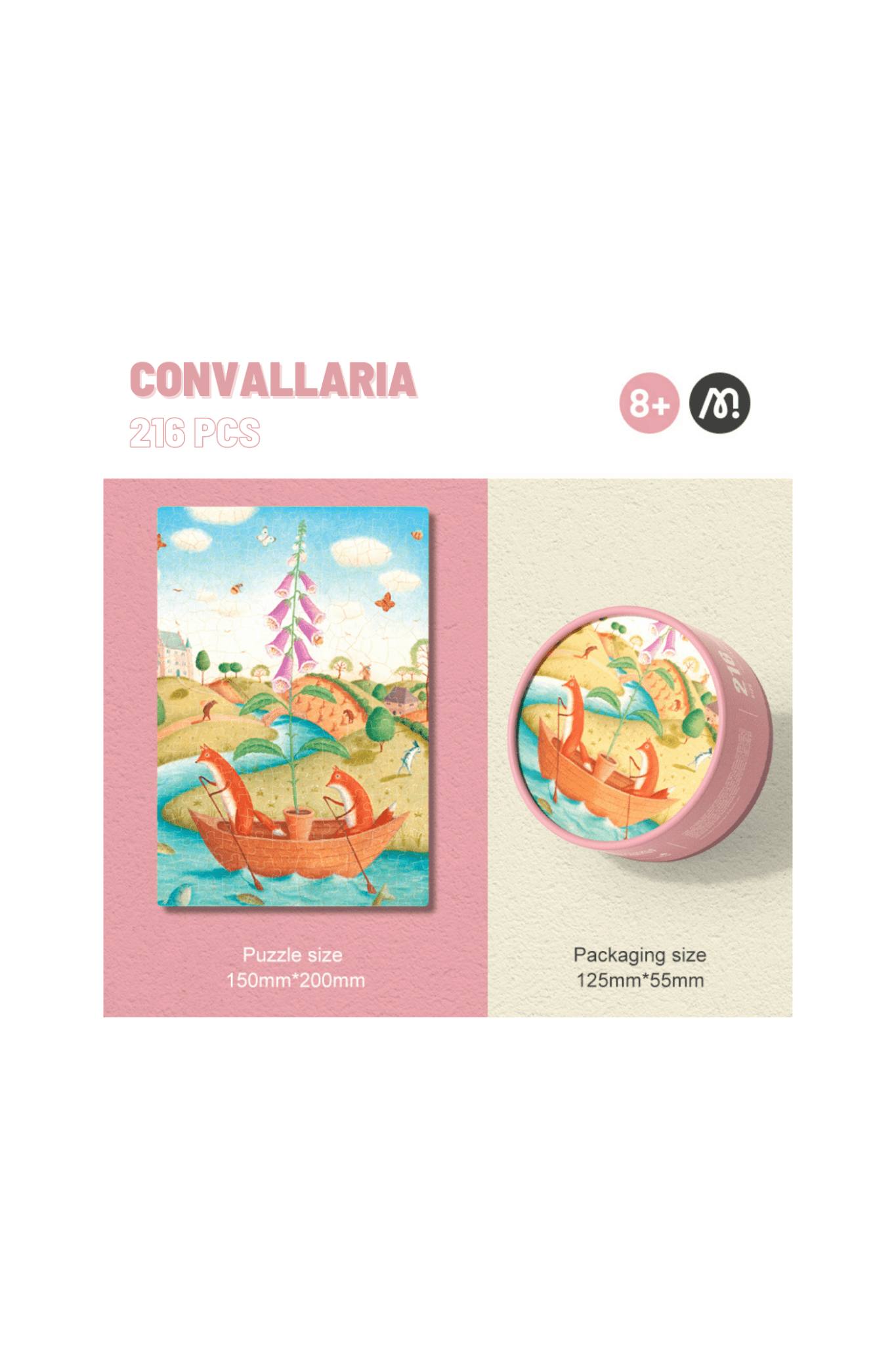 Convallaria - Pocket Puzzle Series - 216 Pcs - Marah Kids