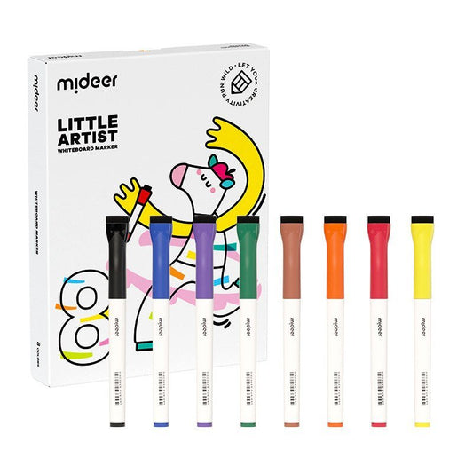 White Board Markers - 8 Colors - Marah Kids