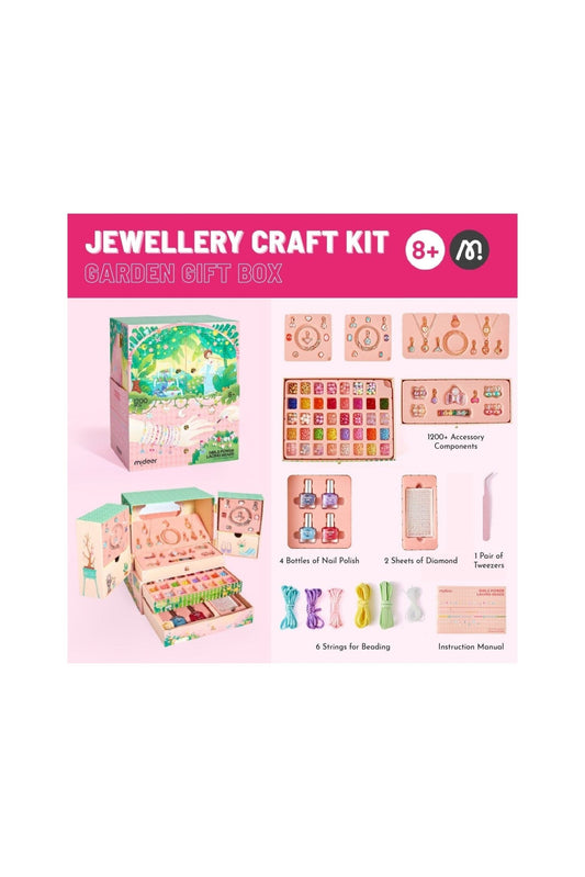 Jewelry Craft Kit W/ Nail Polish - Marah Kids