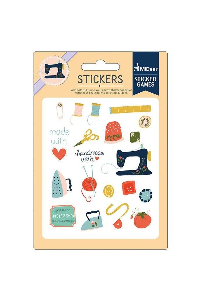 Colourful Stickers - Sewing Machine - Marah Kids