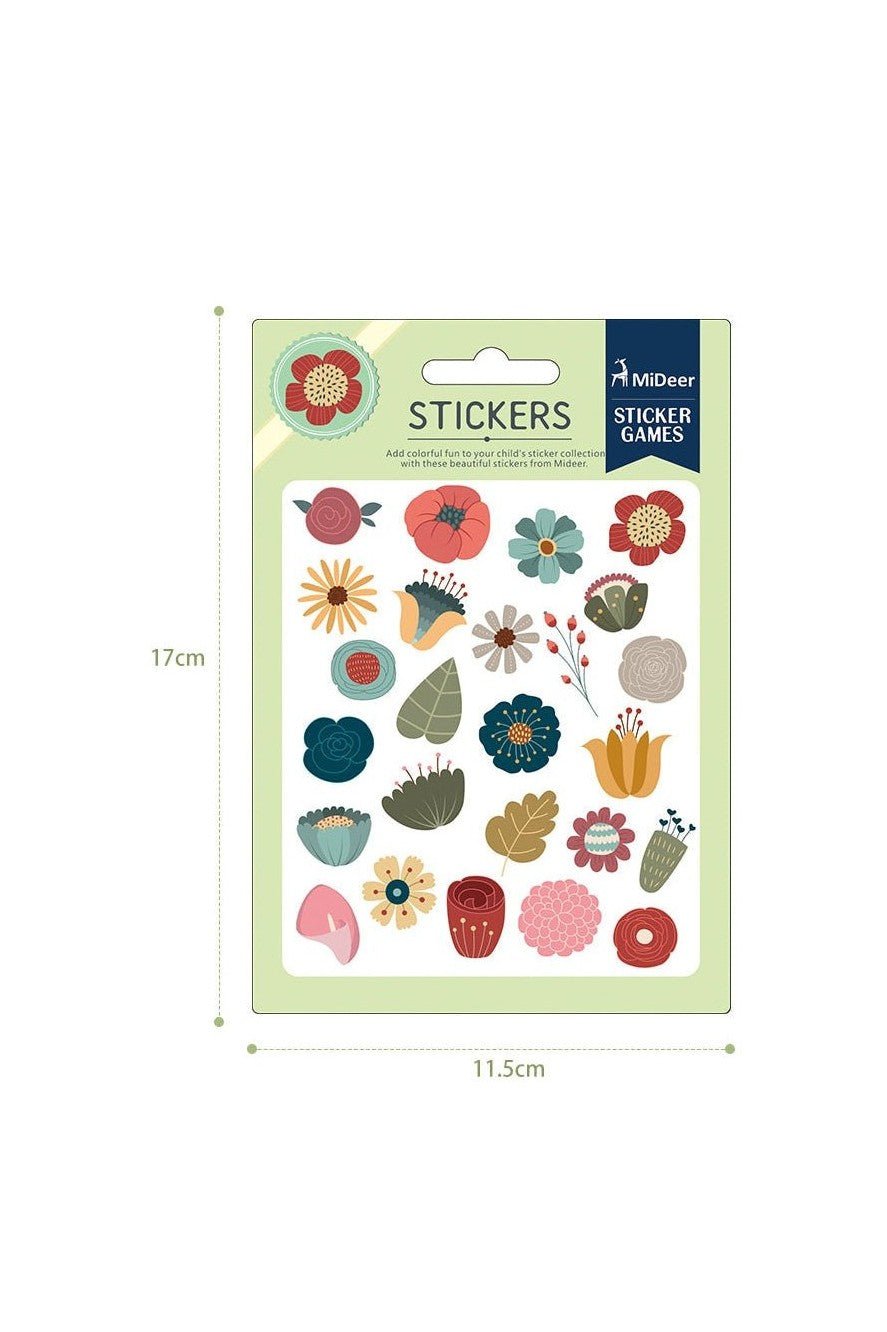 Colourful Stickers - Flowers - Marah Kids