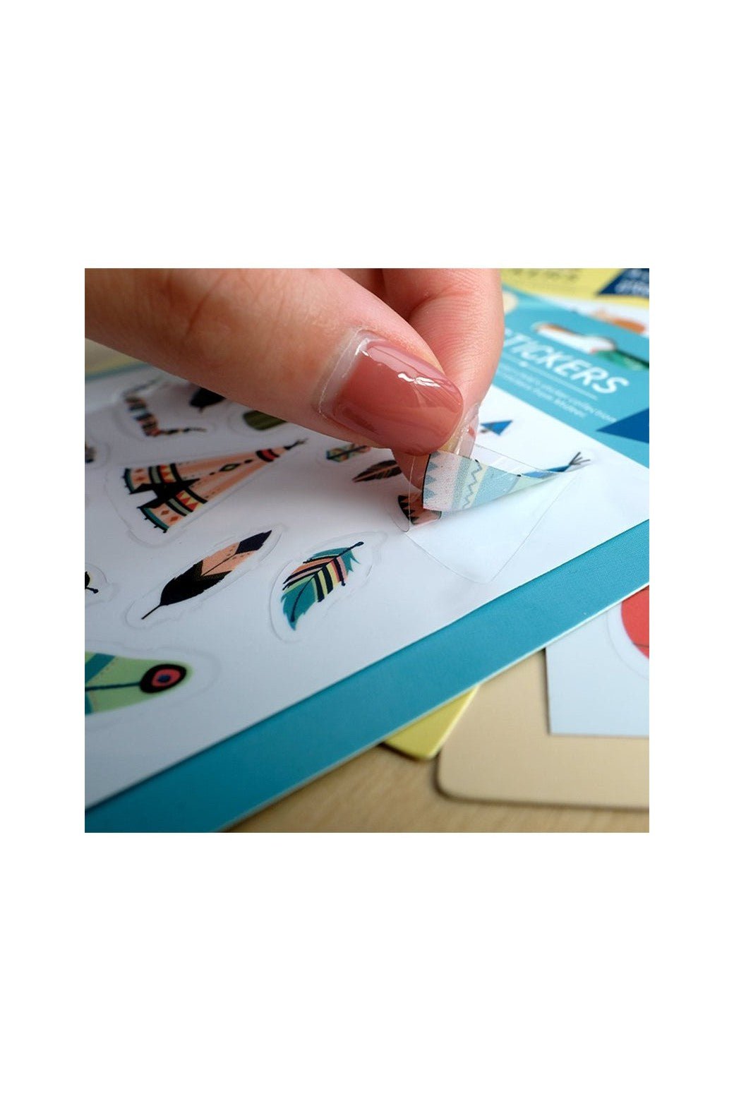 Colorful Stickers - American Indian - Marah Kids