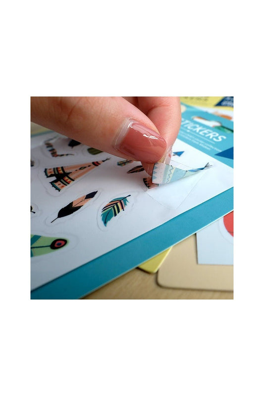 Colorful Stickers - American Indian - Marah Kids