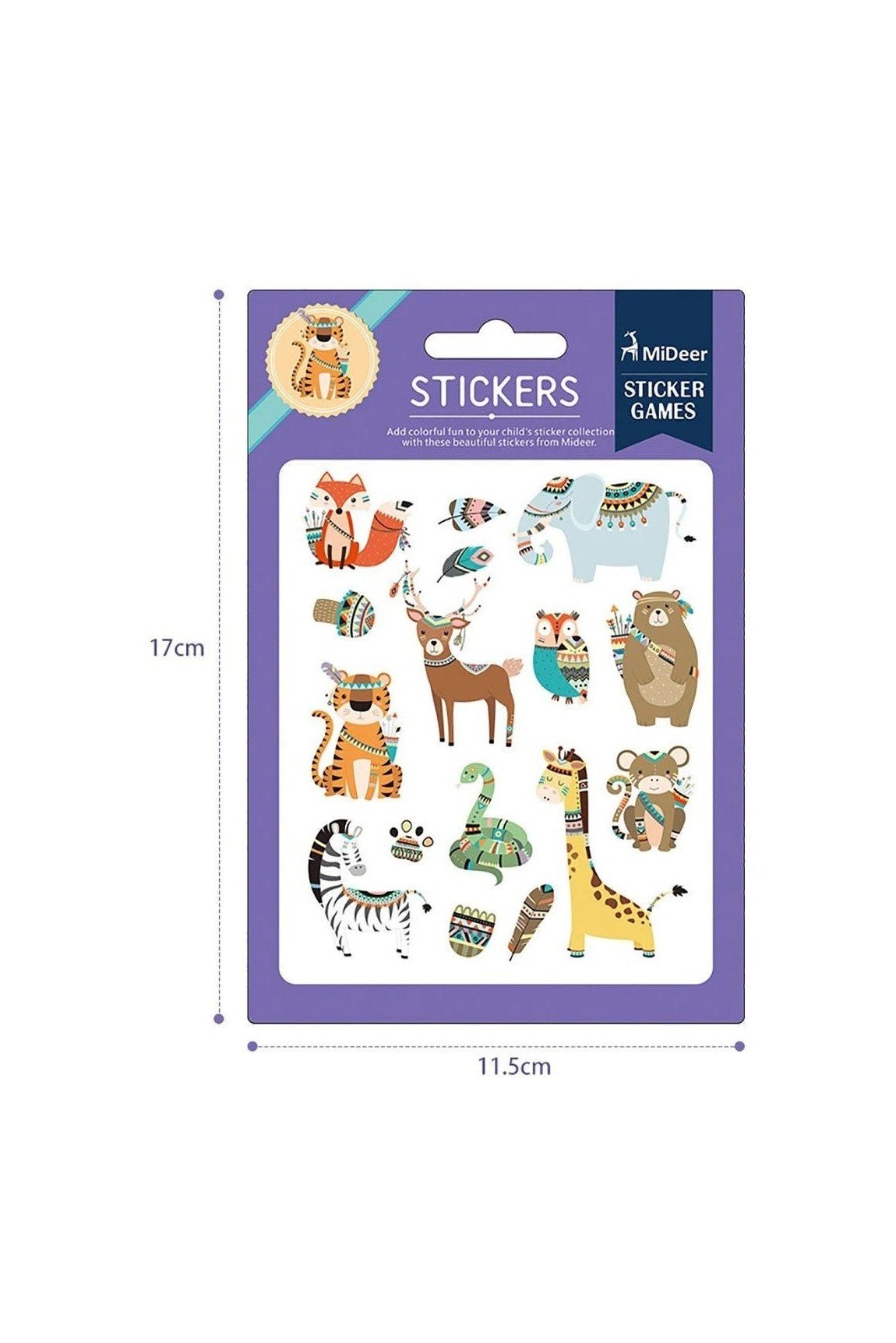 Colourful Stickers - Animals 2 - Marah Kids