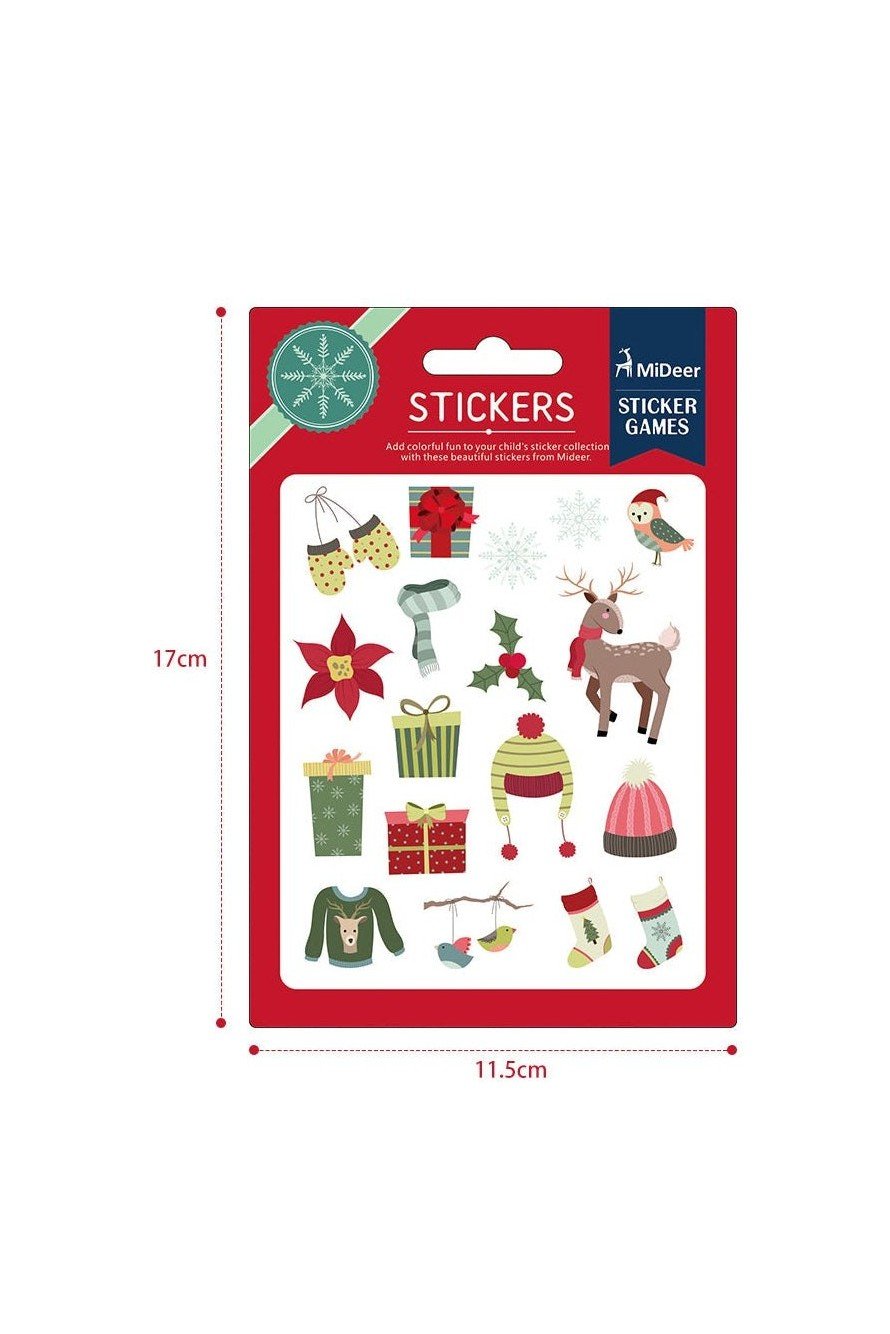 Colourful Stickers - Christmas - Marah Kids