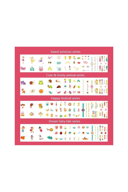 Temporary Tattoos - Colorful Garden - Marah Kids