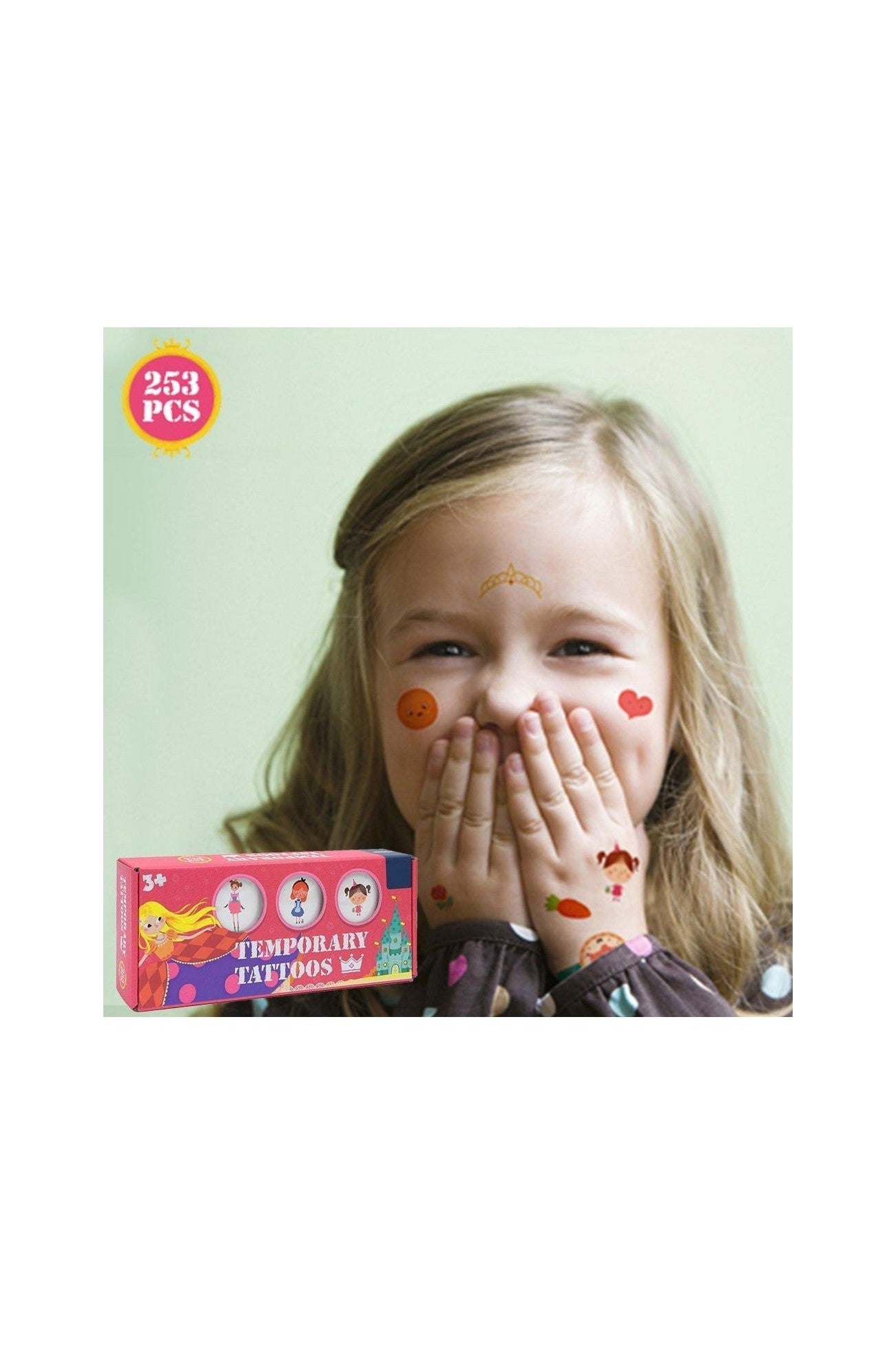 Temporary Tattoos - Colorful Garden