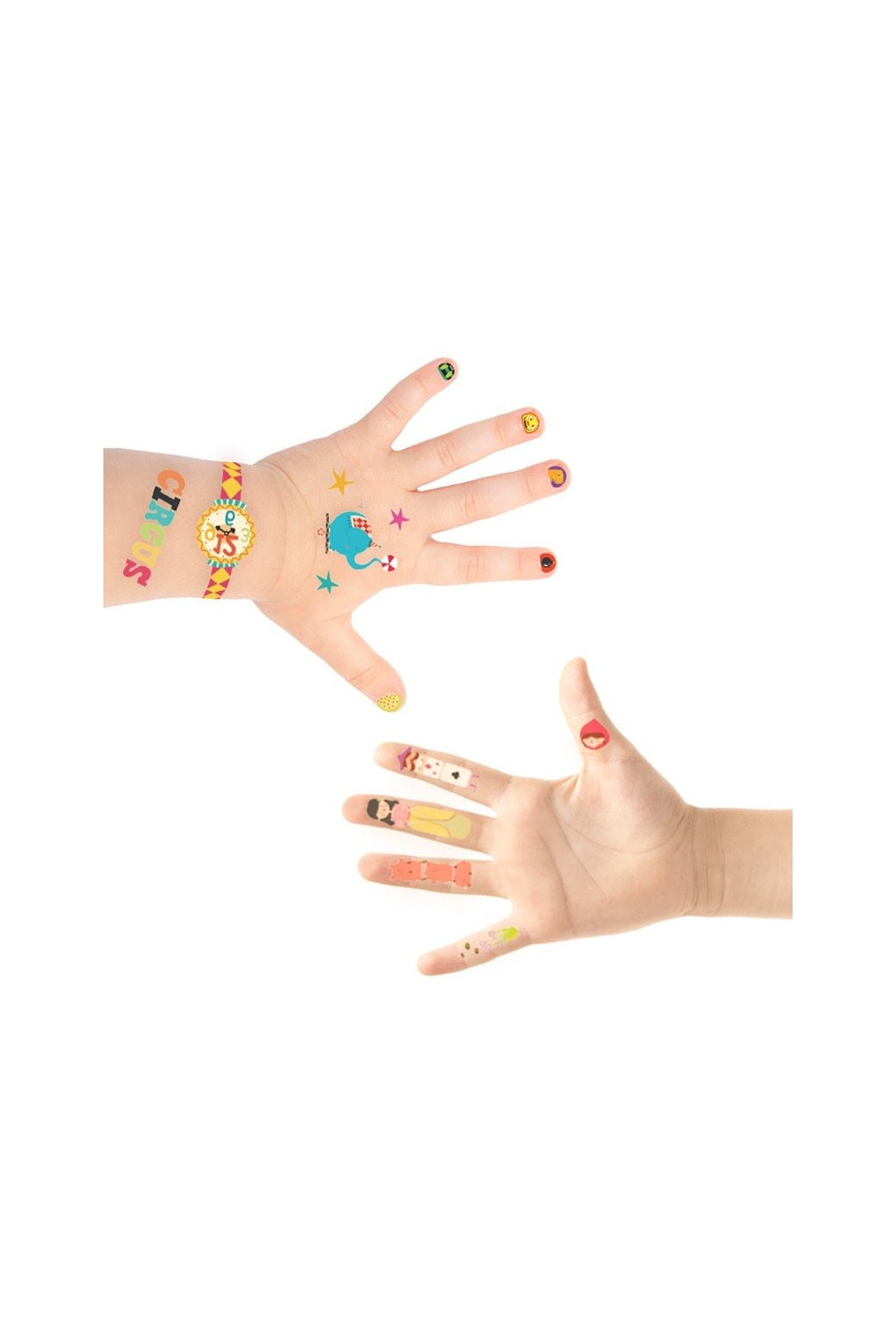 Temporary Tattoos - Colorful Garden