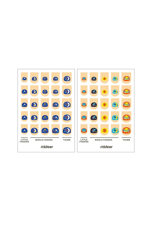 Nail Stickers - 100 Pcs - Marah Kids