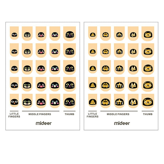 Nail Stickers - 100 Pcs - Marah Kids