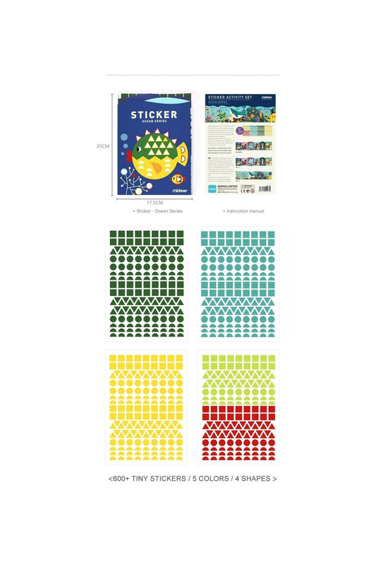 Sticker Activity Set - Ocean - Marah Kids