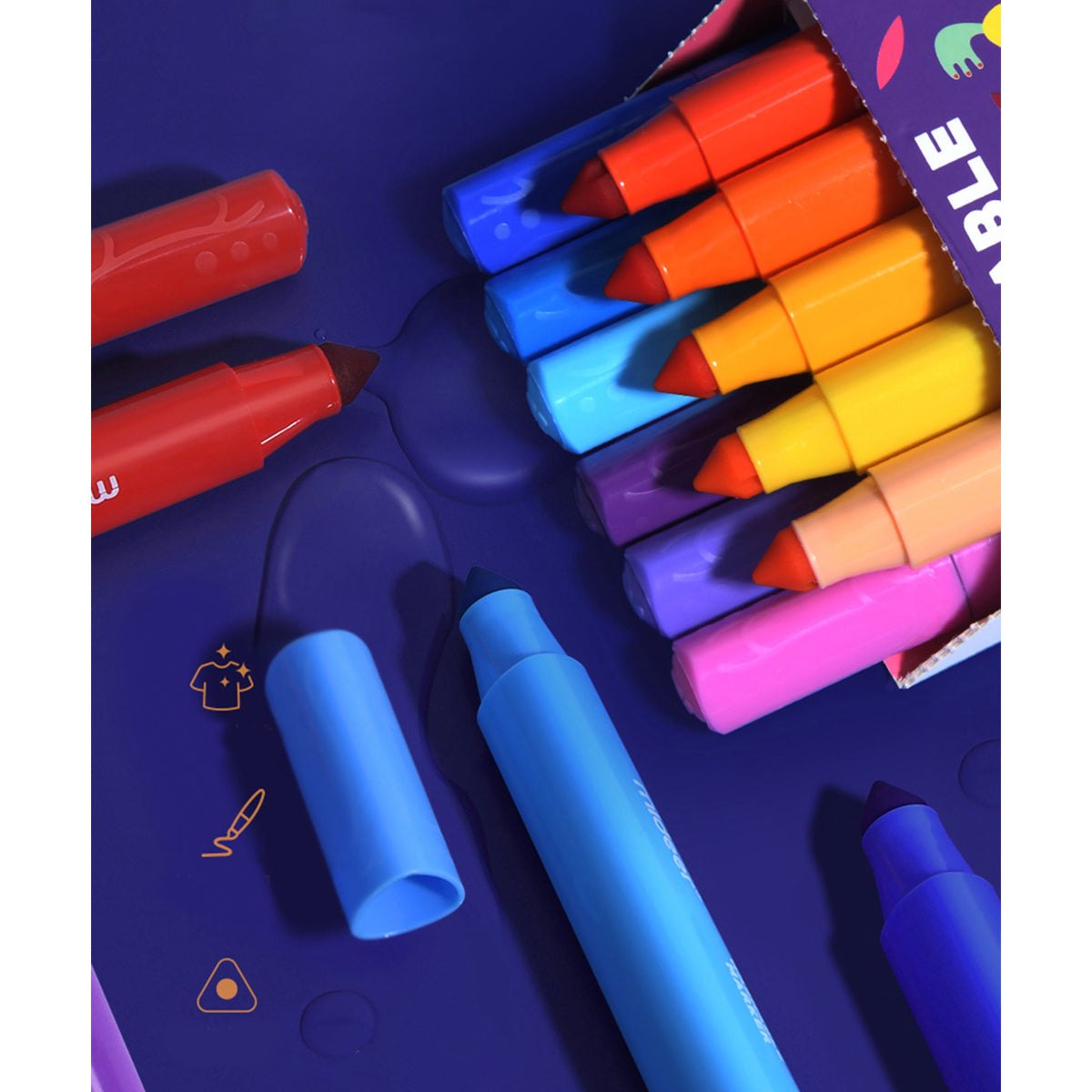 Washable Markers - 36 Colours