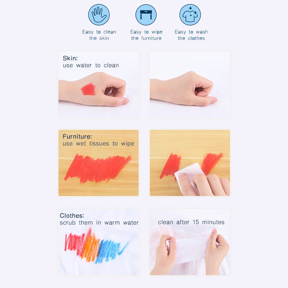 Washable Markers - 36 Colours