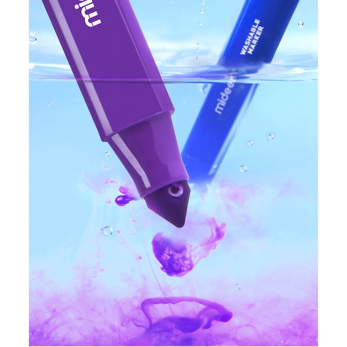 Washable Markers - 48 Colours - Marah Kids