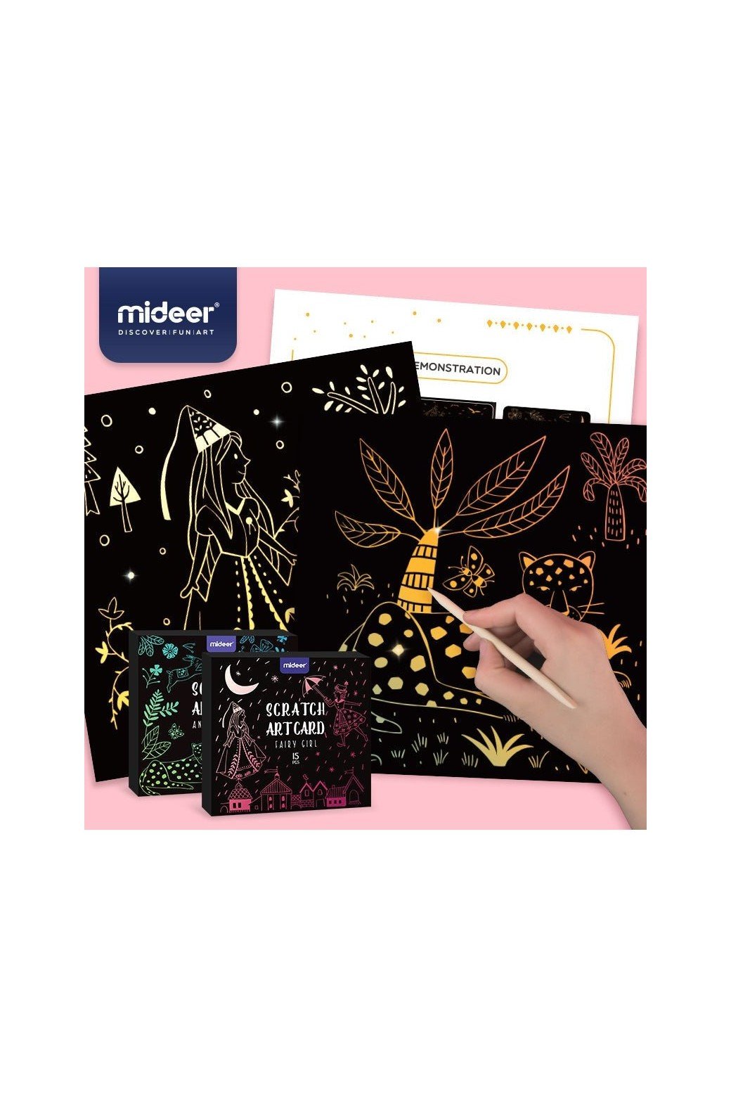 Scratch Kit - Fairy World - Marah Kids