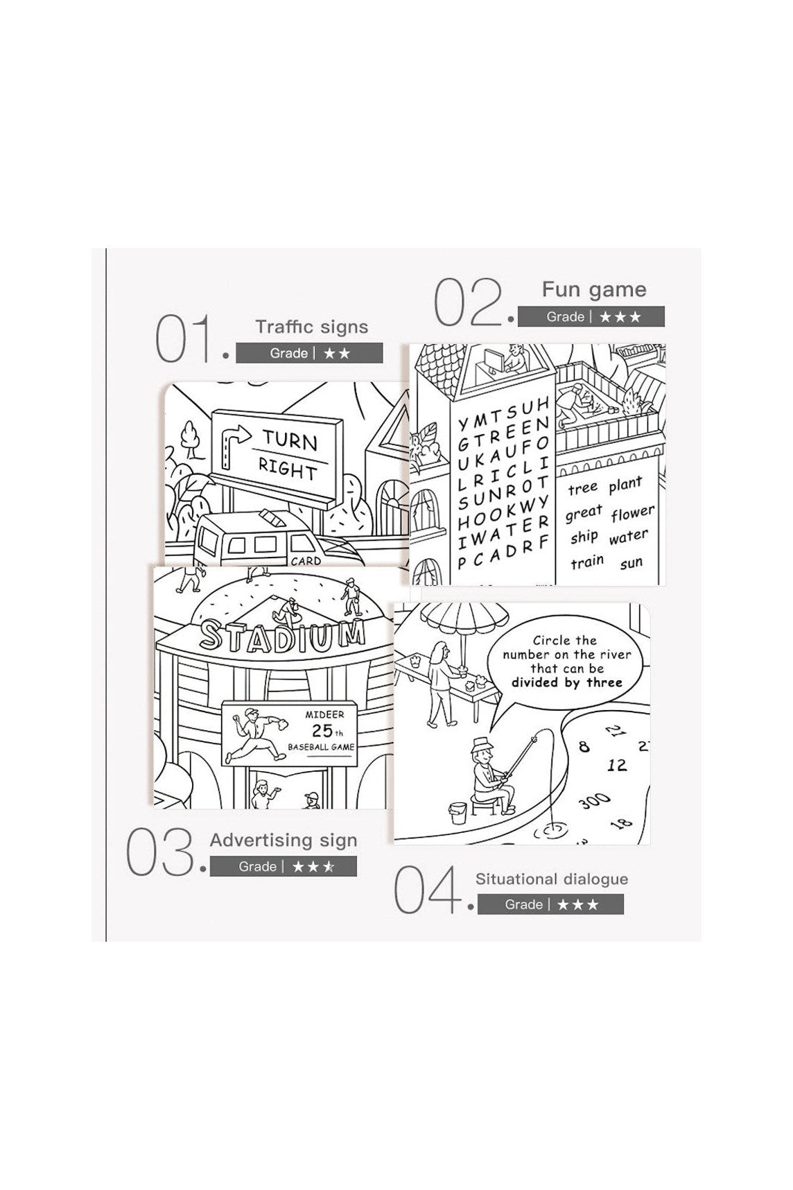 Coloring Roll - City (10 Mtrs)