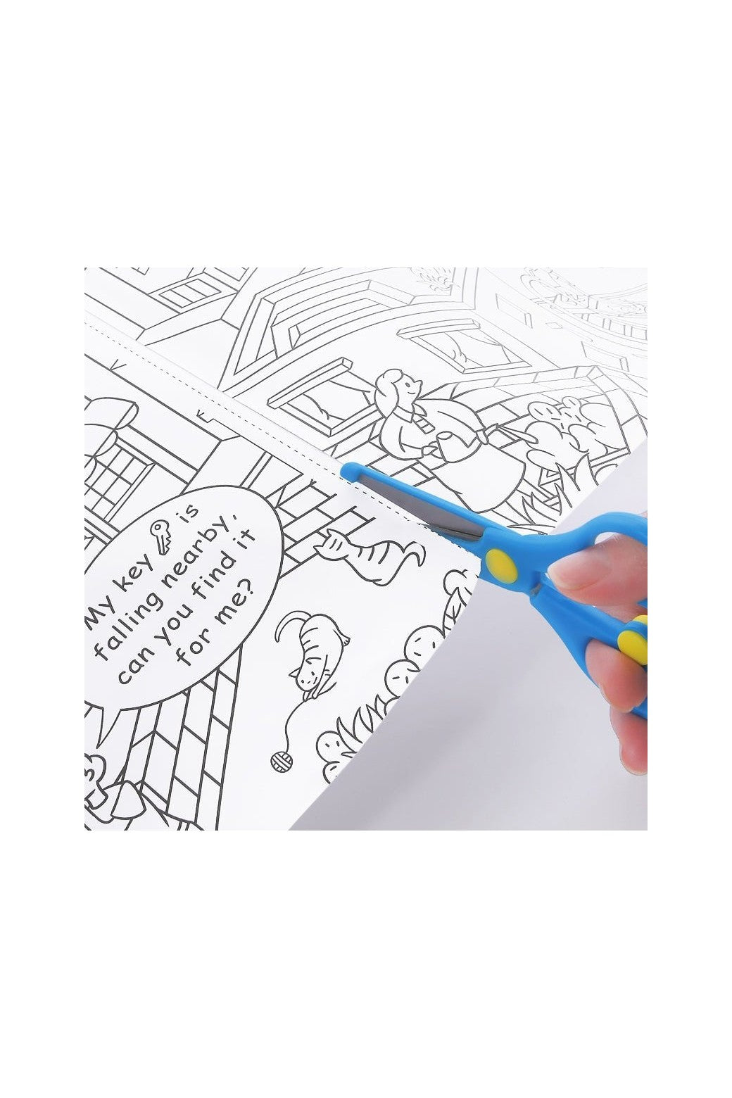 Coloring Roll - City (10 Mtrs)