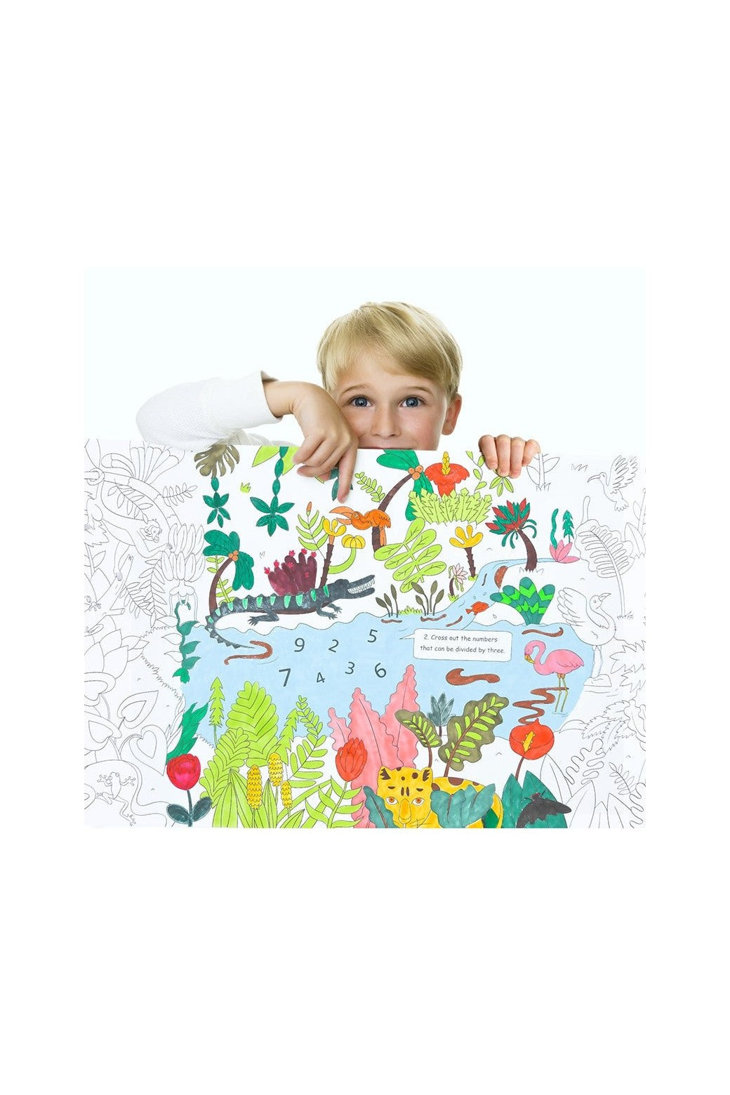 Coloring Roll - Jungle (10 Mtrs)