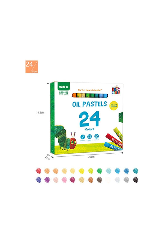 Oil Pastels - 24 Colors - Marah Kids