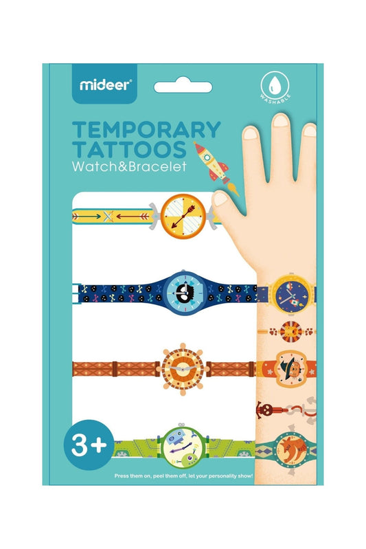 Temporary Tattoos - Watches & Bracelets (Boy) - Marah Kids