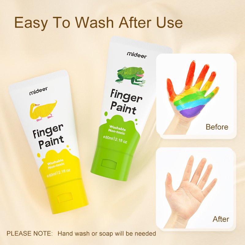 Finger Paint - 8 Colors