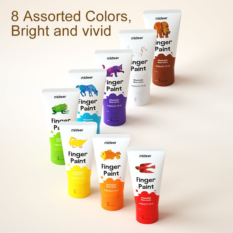 Finger Paint - 8 Colors