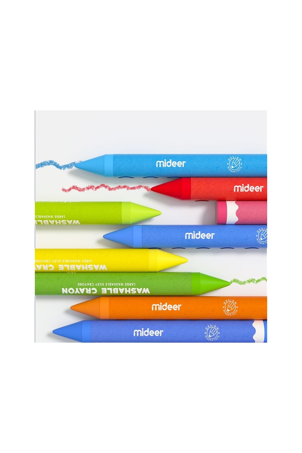 Washable Crayons - 24 Colours