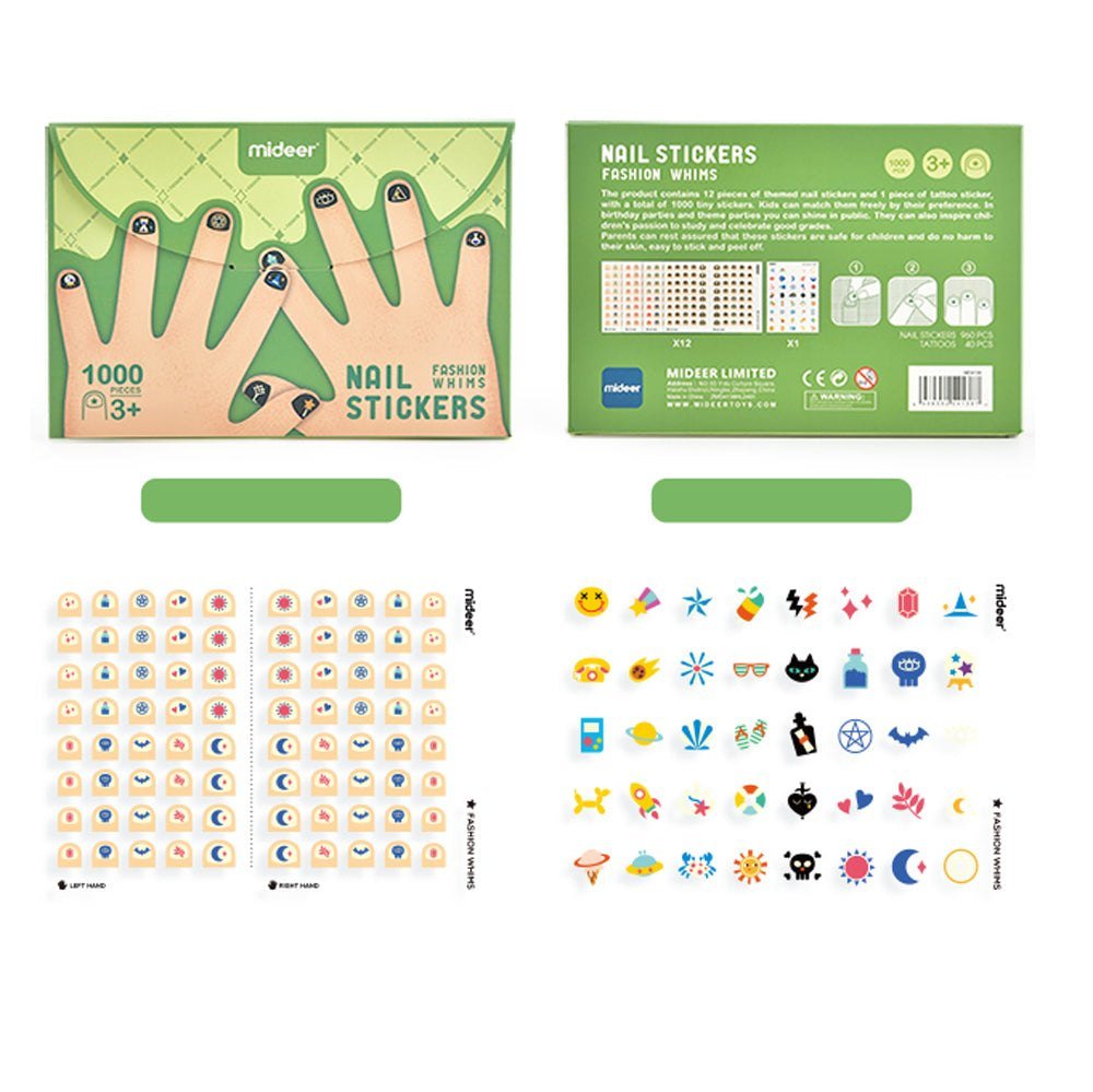 Nail Stickers - Fashion Whims - Marah Kids
