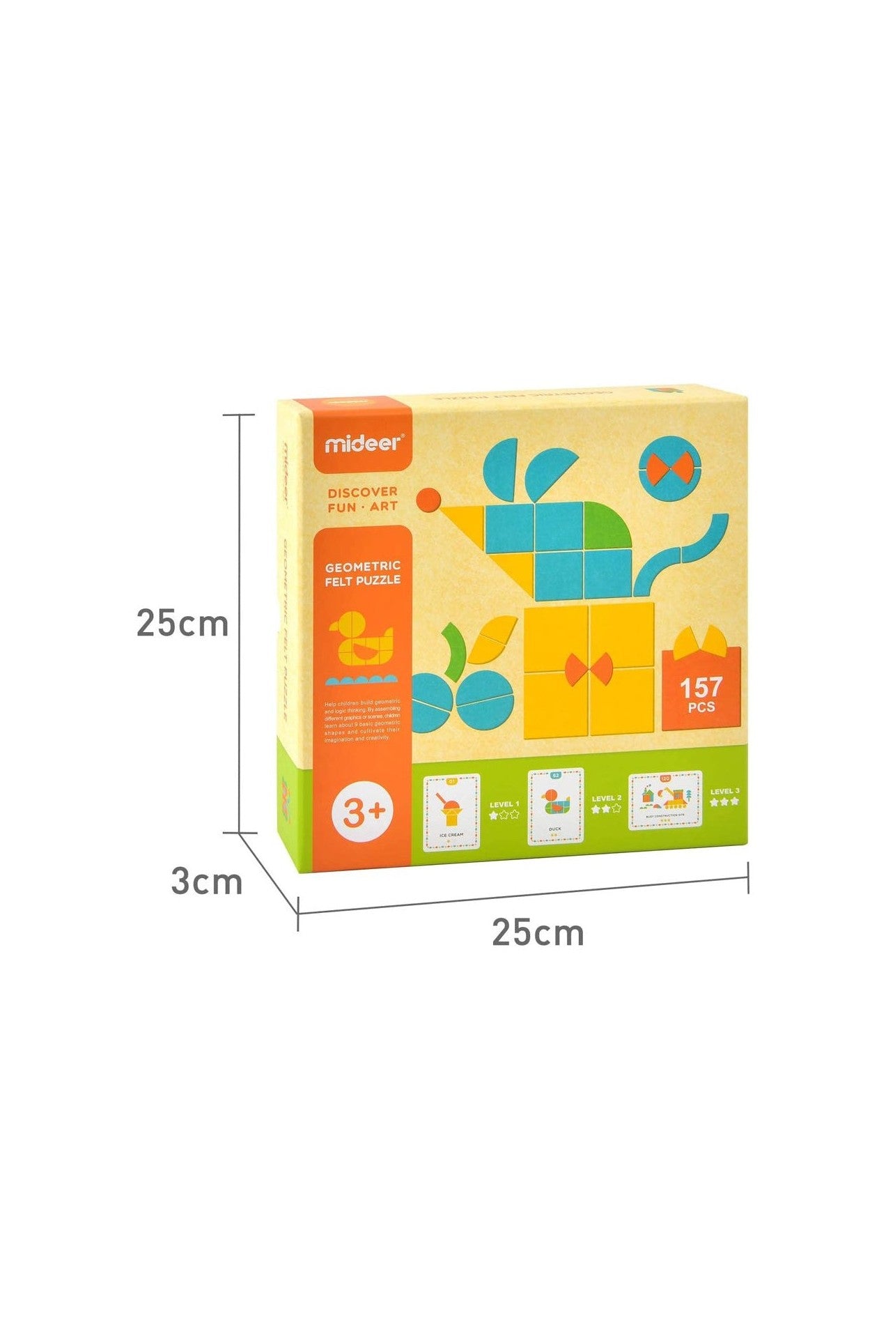 Geometric Felt Puzzle - Marah Kids